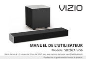 Vizio SB2021n-G6 Manuel De L'utilisateur