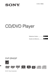 Sony DVP-SR405P Guide De Référence