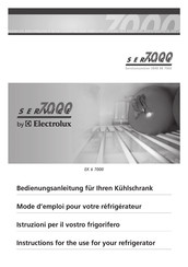 Electrolux SERVICE 7000 EK 6 7000 Mode D'emploi