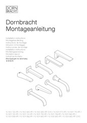 Dornbracht MEM 8 13801782-00 Instructions De Montage