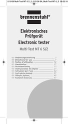 brennenstuhl Multi-Test MT 6 S/2 Notice D'utilisation