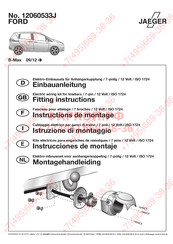 Jaeger 12060533J Instructions De Montage