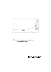 Brandt S2600WF1 Notice D'utilisation Et D'installation