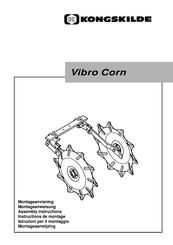 Kongskilde Vibro Corn Instructions De Montage