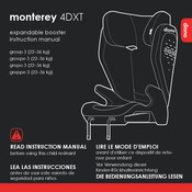 Diono monterey 4DXT Mode D'emploi