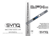 SYNQ AUDIO RESEARCH DFX 48 Mode D'emploi