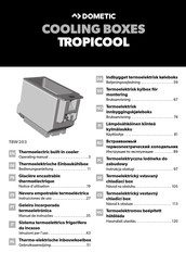 Dometic TROPICOOL TBW203 Notice D'utilisation