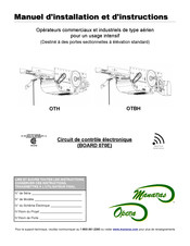 Manaras Opera OTH Manuel D'installation Et D'instructions