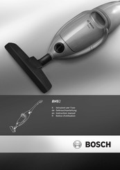 Bosch flexa BHS2 Notice D'utilisation