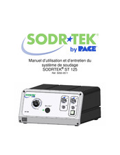 Pace SODRTEK ST 125 Manuel D'utilisation Et D'entretien