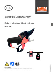 Bahco BCL21 Guide De L'utilisateur