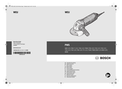 Bosch PWS 850-115 Notice Originale
