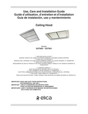 Elica SUT951 Guide D'utilisation, D'entretien Et D'installation