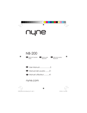 Nyne NB-200 Manuel Utilisateur