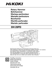 HIKOKI DH 28PD Mode D'emploi