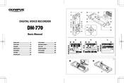 Olympus DM-770 Mode D'emploi