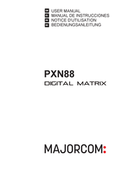 Majorcom PXN88 Notice D'utilisation