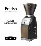 Baratza Preciso Manuel D'utilisation