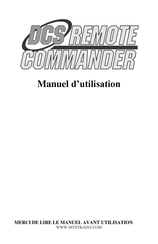 DCS Remote Commander MTH 50-1033 Manuel D'utilisation