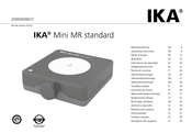 IKA Mini MR standard Mode D'emploi