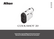 Nikon COOLSHOT 20 Manuel D'utilisation