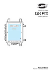 Hach 2200 PCX Manuel D'utilisation