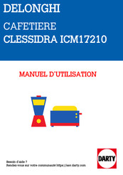 DeLonghi CLESSIDRA ICM17 Série Manuel D'utilisation