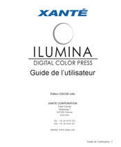 Xante ILUMINA Guide De L'utilisateur