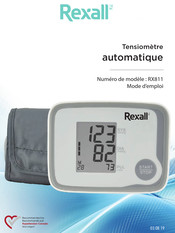 Rexall RX811 Mode D'emploi