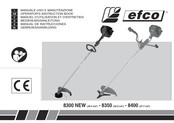 Efco 8300 NEW Manuel D'utilisation Et D'entretien