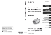 Sony HANDYCAM HDR-UX1E Mode D'emploi