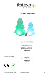 Ibiza Light LEDCHRISTMAS-TREE Manuel D'utilisation