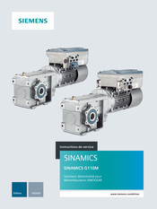 Siemens SINAMICS G110M Instructions De Service