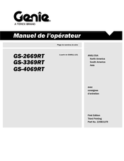 Genie GS-3369RT Manuel De L'opérateur