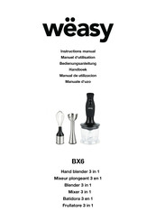 weasy BX6 Manuel D'utilisation
