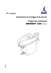 Beko BEKOMAT 32U Instructions De Montage Et De Service