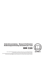 Husqvarna DM 220 Manuel D'utilisation
