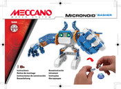 Meccano MICRONOID BASHER Notice De Montage