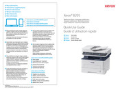 Xerox B205 Guide D'utilisation Rapide