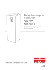 Metro Therm SHK 200S-6 Notice De Montage Et D'utilisation