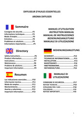 ZEN AROME Milia Manuel D'utilisation