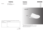 Toto Washlet TCF802C2G Mode D'emploi