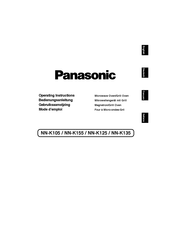 Panasonic NN-K105WBWPG Mode D'emploi