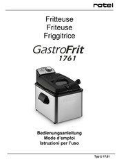 Rotel GastroFrit 1761 Mode D'emploi