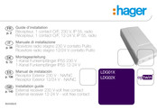 hager LDG02X Guide D'installation