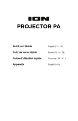 ION Projector PA Guide D'utilisation Rapide