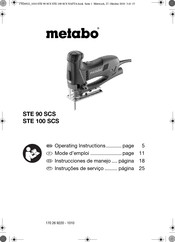 Metabo STE 100 SCS Mode D'emploi