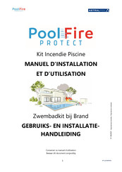 fluidra Pool Fire Protect Kit Incendie Piscine Manuel D'installation Et D'utilisation