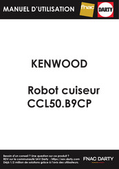 Kenwood CCL50.B9CP Manuel D'utilisation