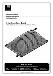 Palram Solar AquaDome Grand Guide D'utilisation
